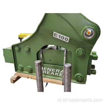 E100 hydraulische hamer voor hydraulische graafmachine